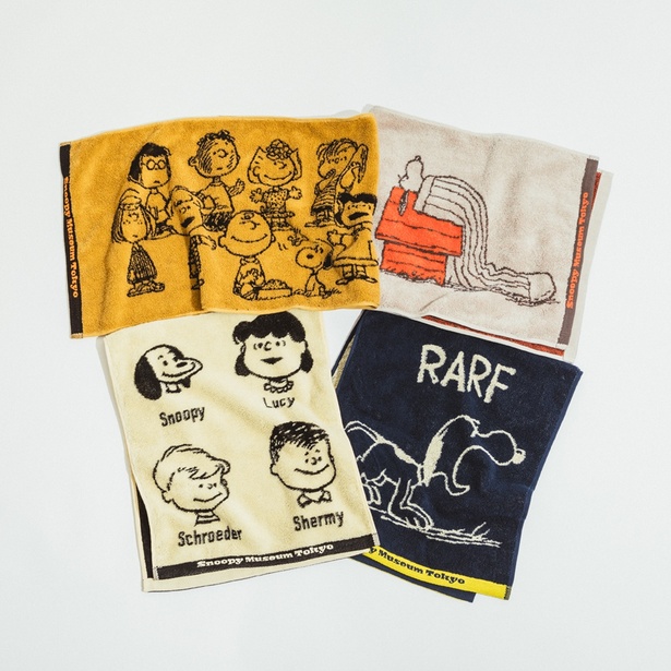 「フェイスタオル」(各1980円)