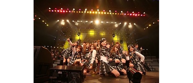 AKB48のコンサートの様子