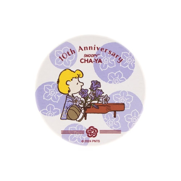 「10周年記念 珪藻土コースター(カンパニュラ)」(各770円)