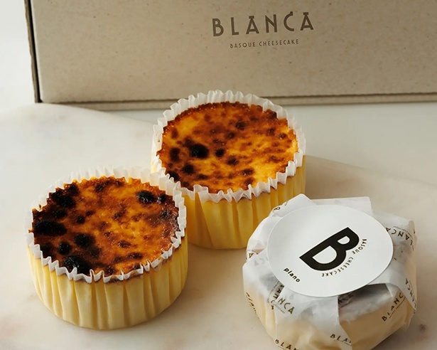 「BLANCA BASQUE CHEESE CAKE “Poquito”(ポキート)」PLANO(プレーン3個セット)3132円