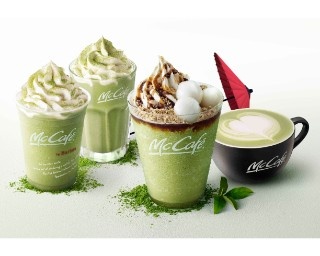 マックカフェ5周年記念の抹茶ドリンク期間限定販売！