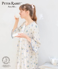 「綿テンセルチェリー＆ベリーワンピース(グレー)」(1万2100円/各2色)