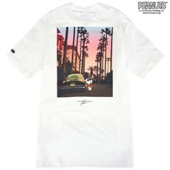 「スヌーピー Tシャツ(フォトプリント)」(4950円/カラー：ホワイト)のバックスタイル