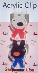 「アクリルクリップ」(660円)