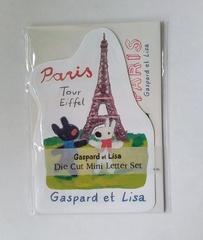 「ダイカットミニレター(PARIS)」(440円)