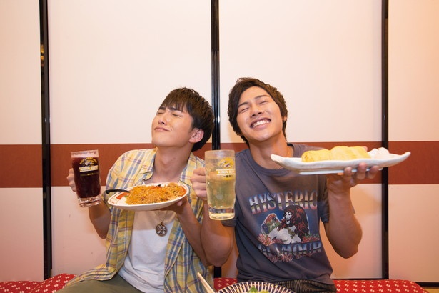 SOLIDEMOの2人も特別コースにご満悦