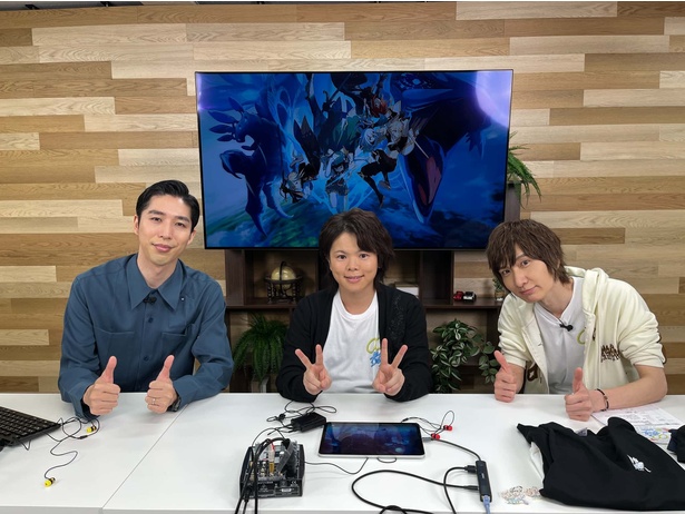 声優・前野智昭、村瀬歩＆ゲームキャスター・岸大河が“原神トーク”