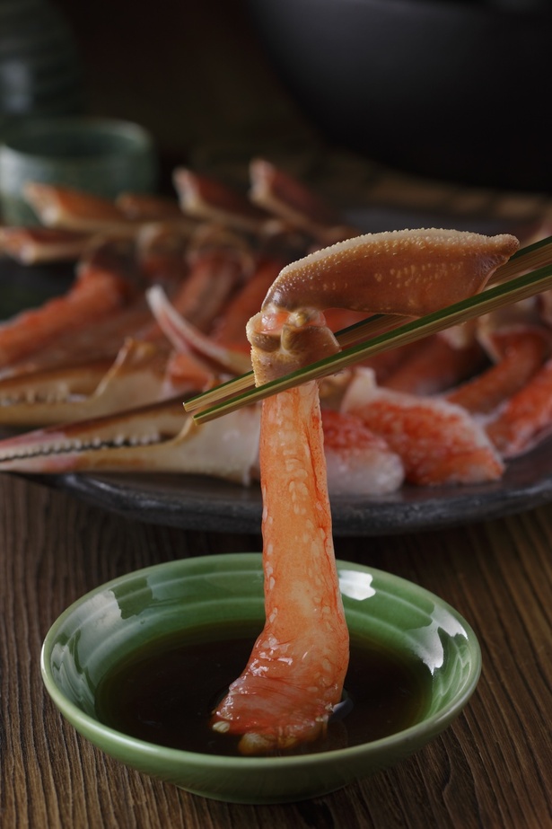 刺身や鍋、しゃぶしゃぶなどさまざまな料理が楽しめる