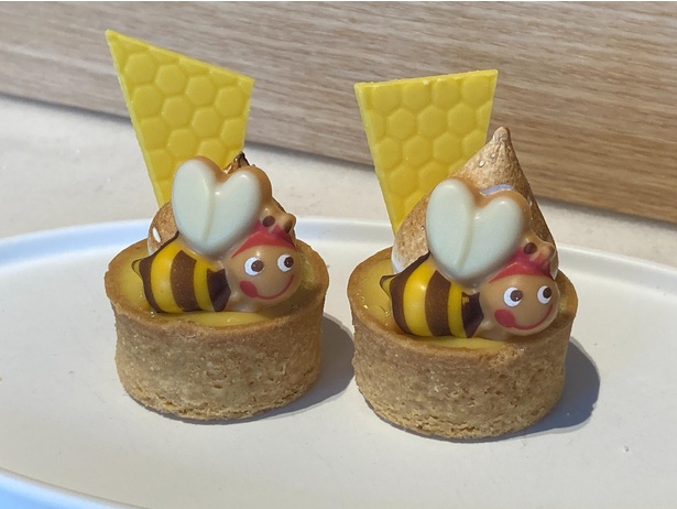 ミツ蜂のシトラスハニータルト