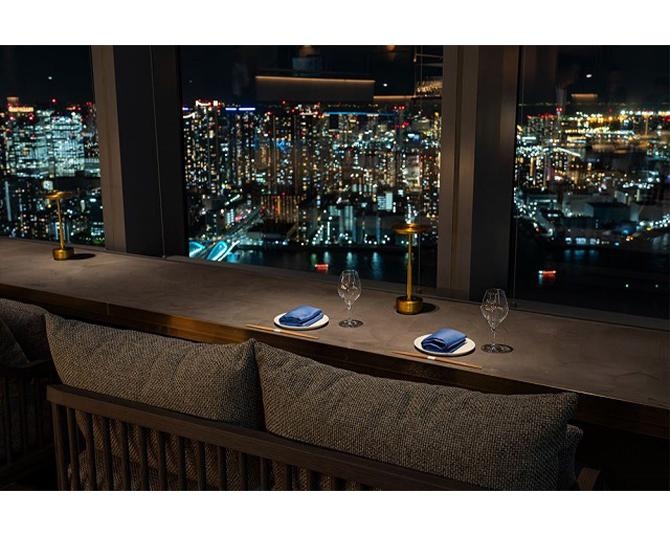 伝統と粋を凝らしたイノベーティブ和食を。東京・カレッタ汐留の46階に絶景レストラン「水色」がグランドオープン