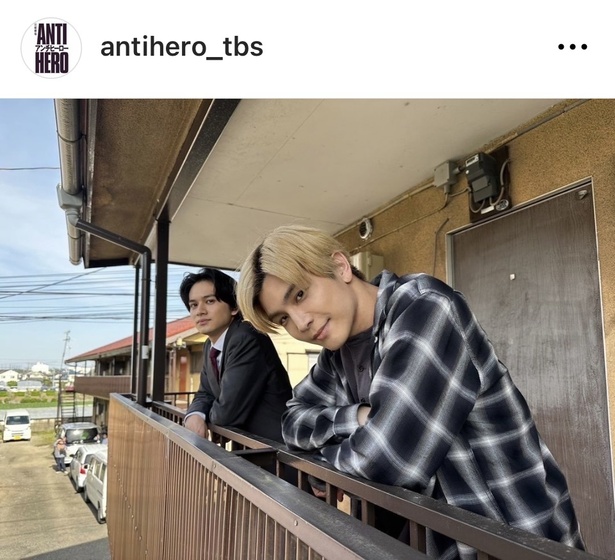 ※画像はドラマ「アンチヒーロー」公式Instagram(antihero_tbs)より