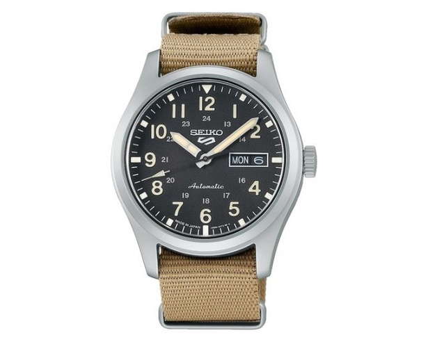 ORIENT パープル　自動巻き　腕時計 一筋入ったパープルがオシャレ！【オリエント】の腕時計がAmazon