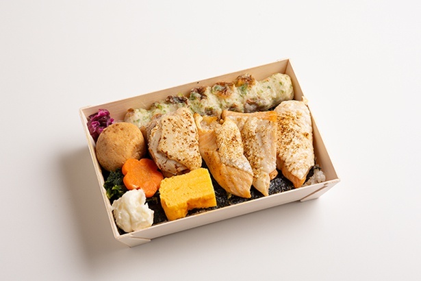 五つ星のり弁 坊々樹「鮭ハラス塩焼き弁当」