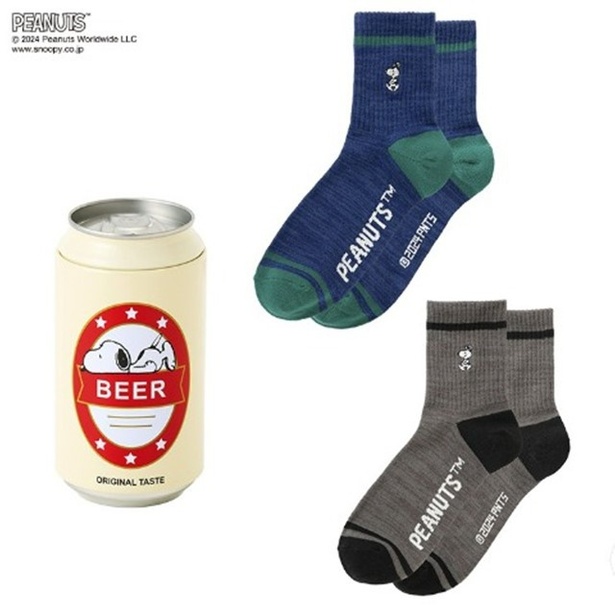 スヌーピーデザインのビール缶がかわいい！
