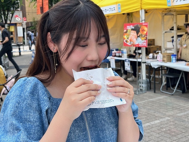 そのままでもおいしいがソースで味がガラッと変わる