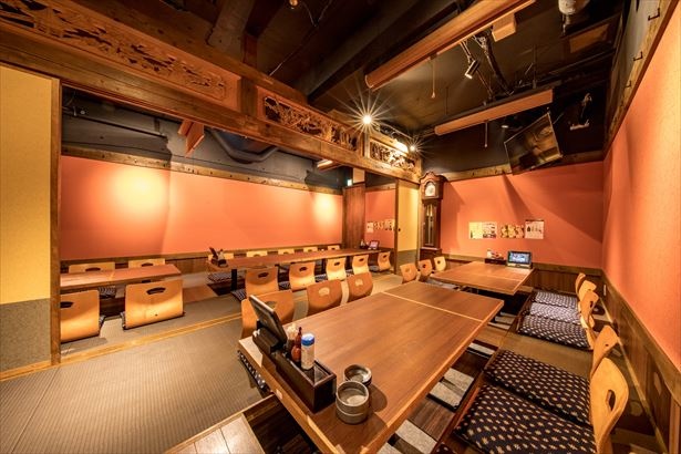 広々とした店内