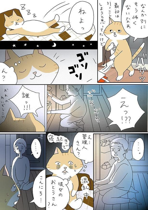 ある夜、夫は自室の冷蔵庫をあさる男性を見つけてしまう
