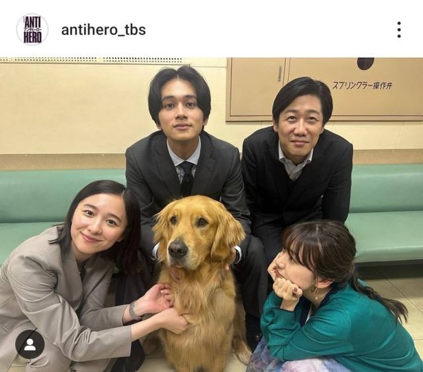 ※画像はドラマ「アンチヒーロー」公式Instagram(antihero_tbs)より