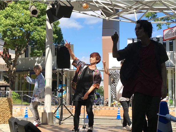 ライブステージの様子