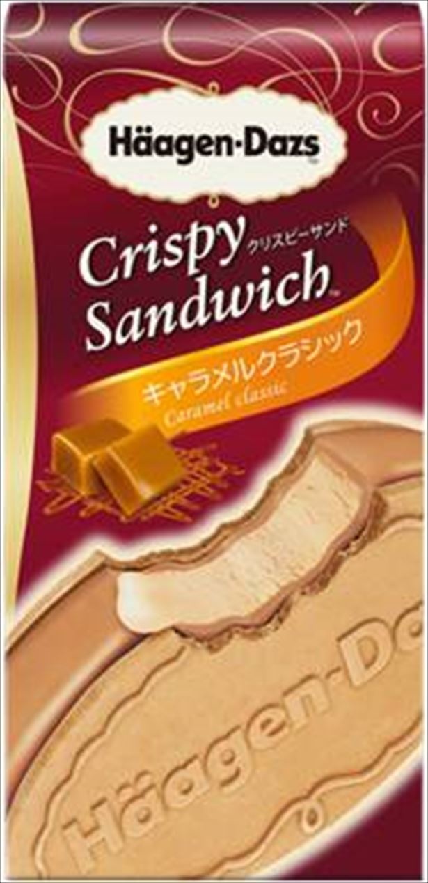 「ハーゲンダッツ クリスピーサンド キャラメルクラシック」