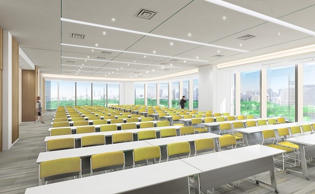 （仮称）スカイカンファレンス（8階）日比谷公園の緑でリフレッシュできる開放的な会議室