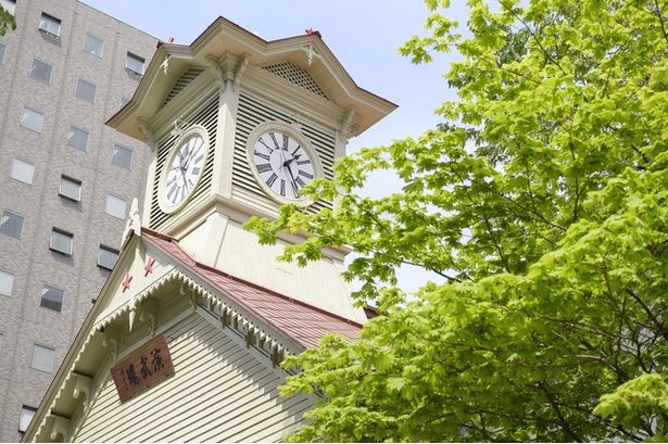 国の重要文化財にも指定されている「札幌市時計台」