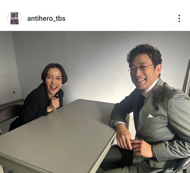 ※画像はドラマ「アンチヒーロー」公式Instagram(antihero_tbs)より