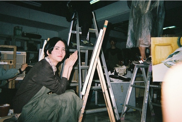 眞栄田さんが撮影した板垣さんのオフショット