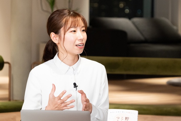 続けるコツについて質問するふゆこさん