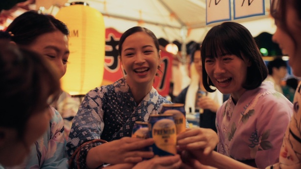 「いい日、プレモル。夏祭り」篇より