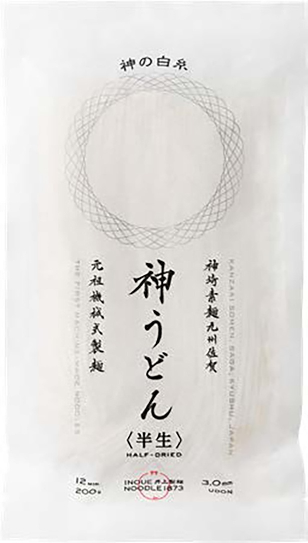 神の白糸 神うどん〈半生〉