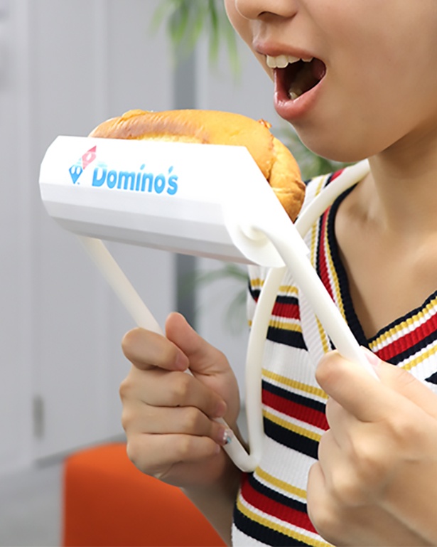 3Dプリンタで誰でも出力可能！「ピザサンド・ホルダー」