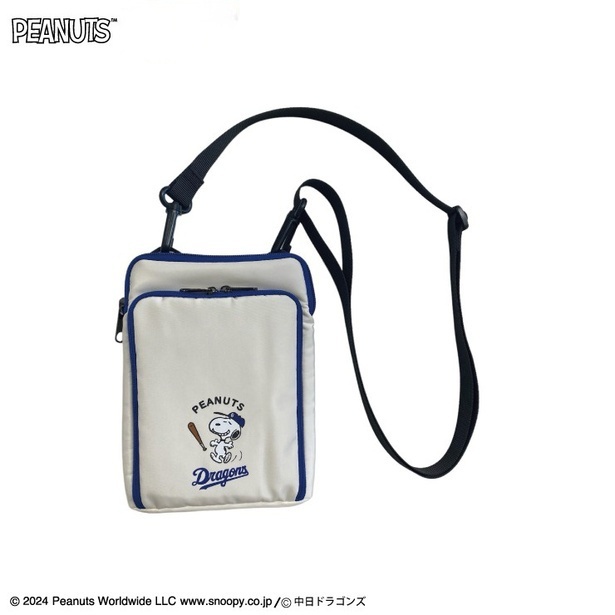 「ショルダーバッグ(PEANUTS×中日ドラゴンズ)」(2420円)