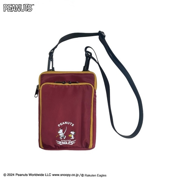 「ショルダーバッグ(PEANUTS×東北楽天ゴールデンイーグルス)」(2420円)