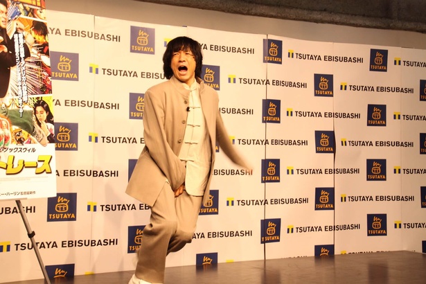 ジャッキーあるあるなリアクションに会場は大爆笑