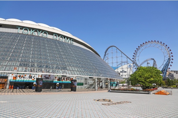 水道橋駅の目の前「東京ドームシティ」へもJR総武線1本で行かれる