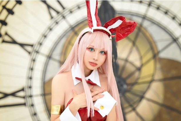 バニーガール衣装の「ダリフラ」コスプレイヤー「きれいに着こなしたくてウエストを3cm絞りました」＜acosta!＞ - Ameba News  [アメーバニュース]