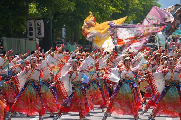 2024年8月18日(日)開催、北海道の「YOSAKOIソーラン」