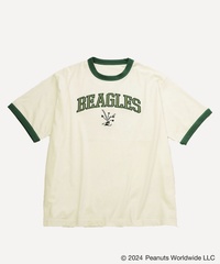 「PEANUTS CLONP!リンガーTEE」(各7590円/全4色) カラー：グリーン