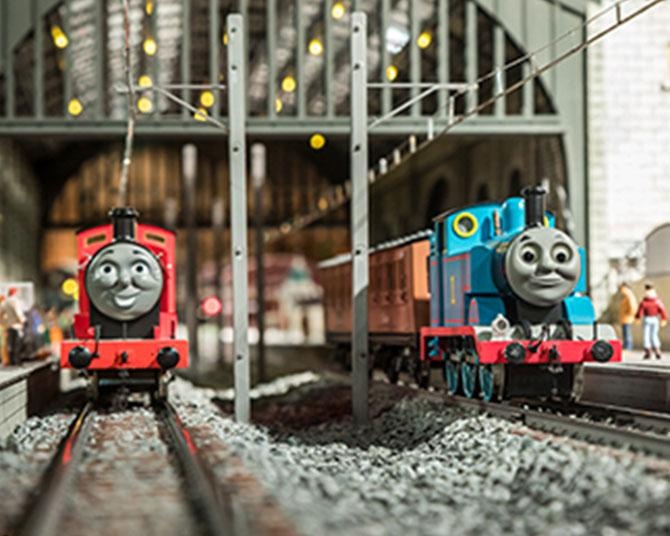 きかんしゃトーマスが横浜・原鉄道模型博物館にやってくる！世界最大級ジオラマを疾走する姿に子どもたち大興奮
