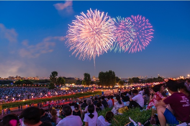 「いたばし花火大会」は見やすい観客席もポイント