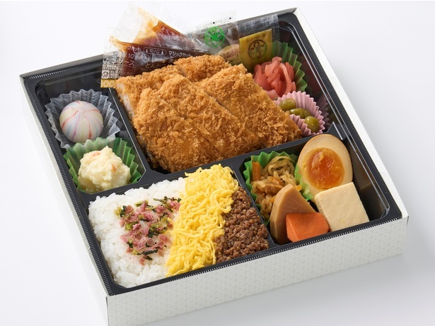  とやまポークロースかつ弁当1600円／とんかつ まい泉