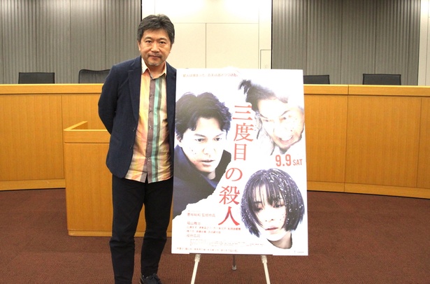インタビューに応じてくれた是枝裕和監督