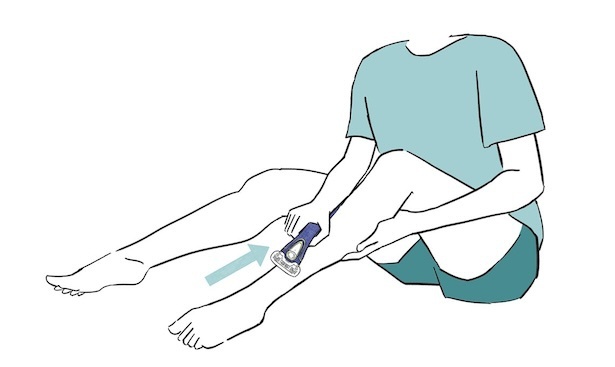 体毛の正しいケア方法STEP3