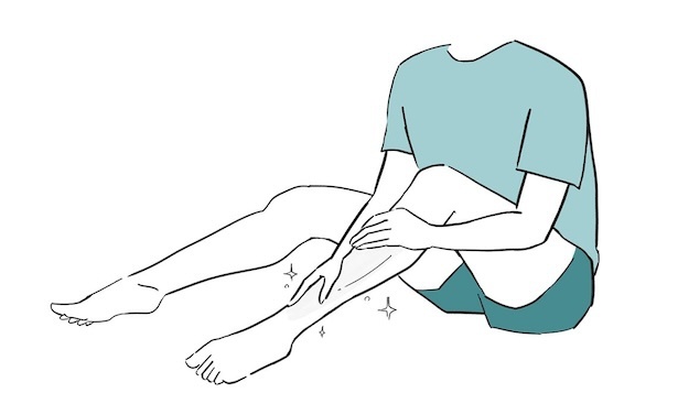 体毛の正しいケア方法STEP4