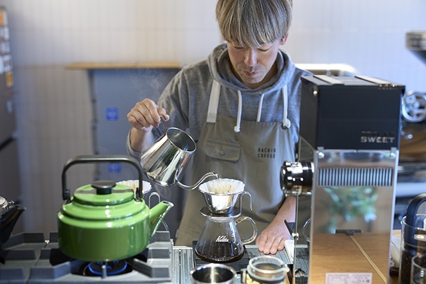  友人の店のイベントなどに出張喫茶で参加することもある