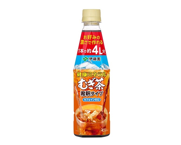 健康ミネラルむぎ茶 希釈 PET 450ml 