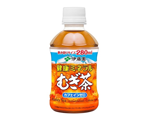 【画像】健康ミネラルむぎ茶 PET 280ml 