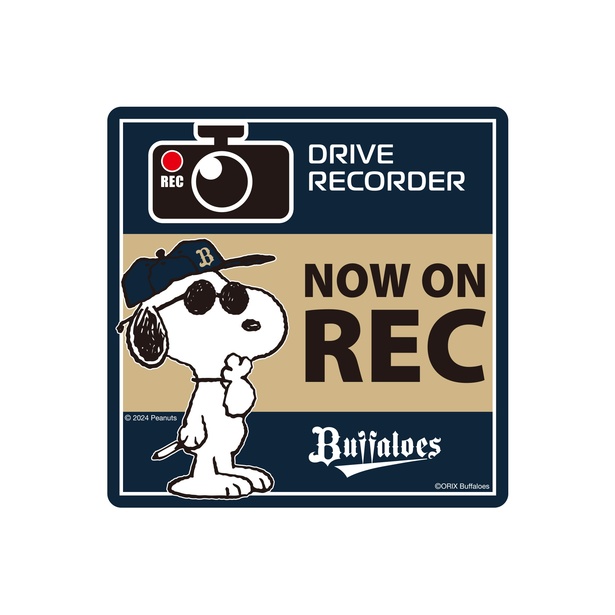 オリックス・バファローズカラーの「NOW ON REC」