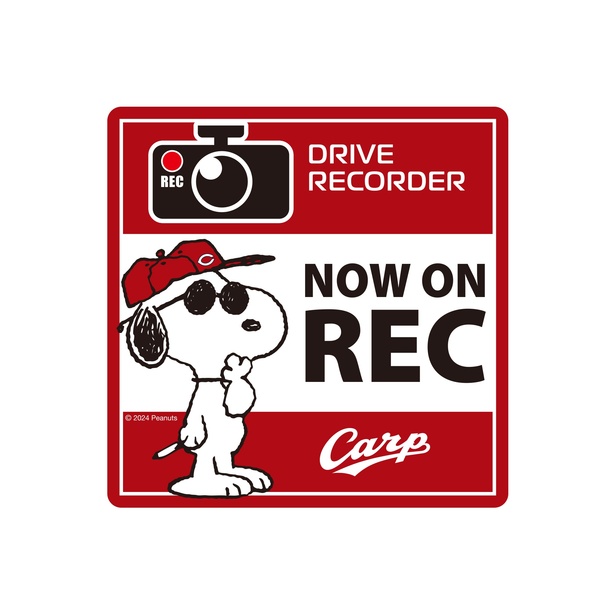 広島東洋カープカラーの「NOW ON REC」